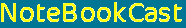 Logo Notebook Cast